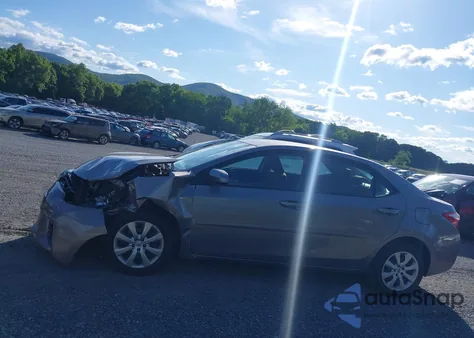 2015 Toyota Corolla Le из США, поврежденный, VIN 2T1BURHE4FC331535